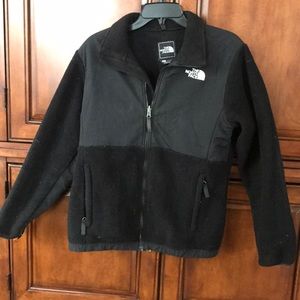 Kids XL black north face jacket